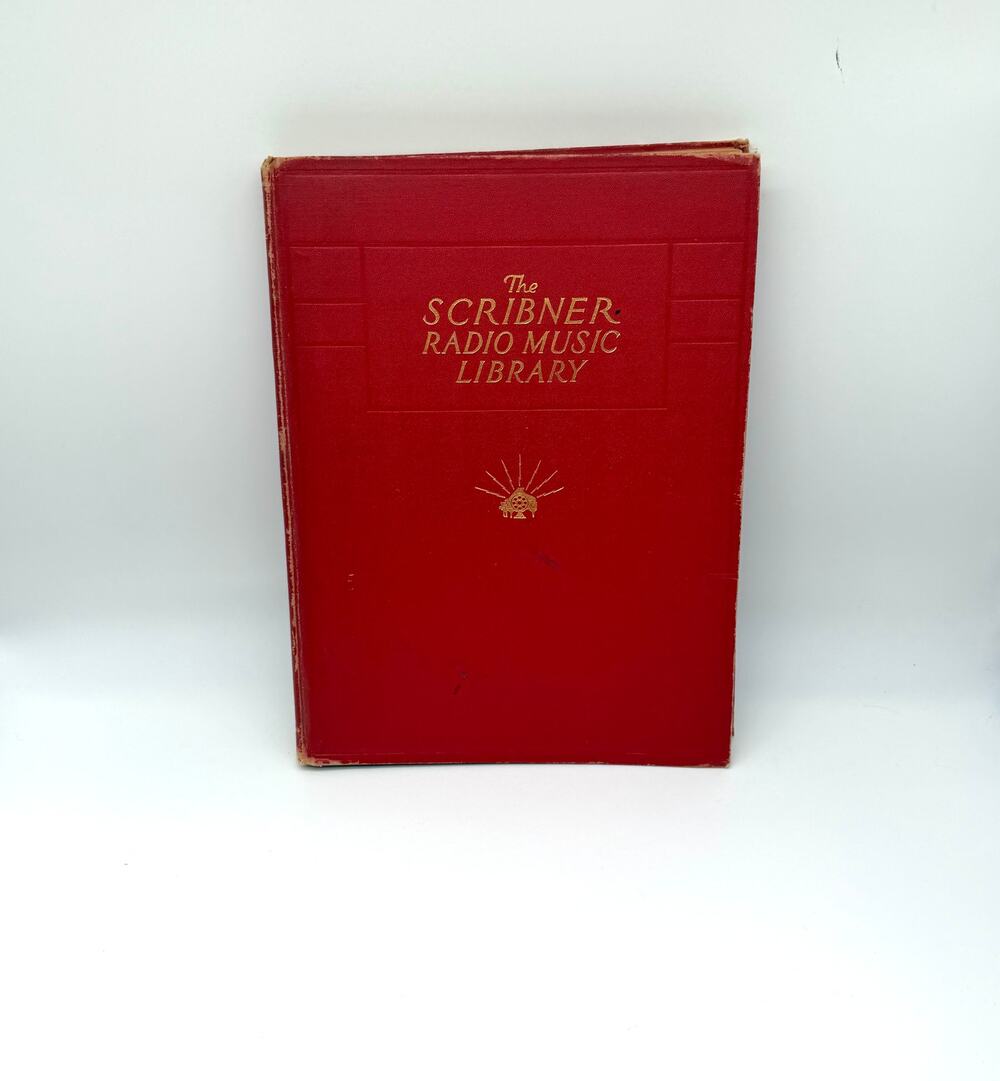 1931 Scribner Radio Music Library Vol IV Grand Opera Piano Hardcover Vintage